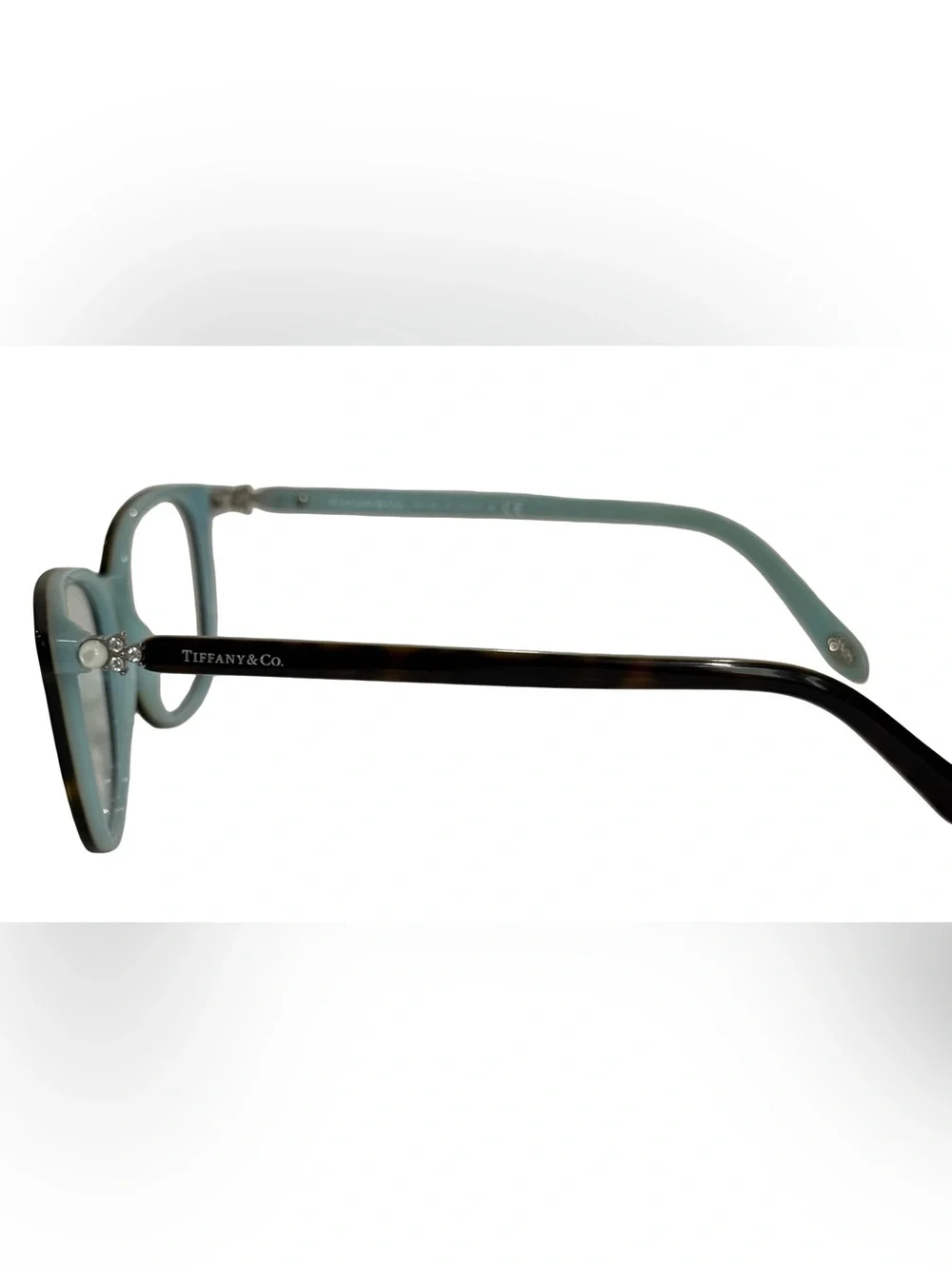 Tiffany & Co. TF2109-H-B 8134 Eyeglasses 53-17-140 Italy w/ Case & Box EUC Blue